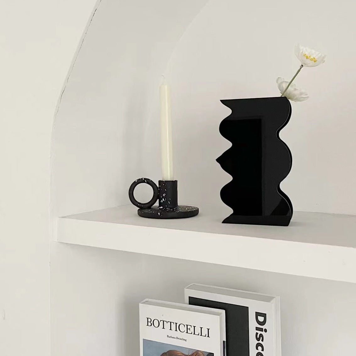 Splash ink Candle Holders (Set of 2)