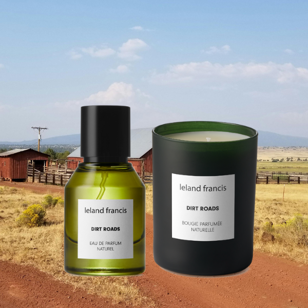 Leland Francis - Dirt Roads - Bougie Parfumée & Eau de Parfum Set