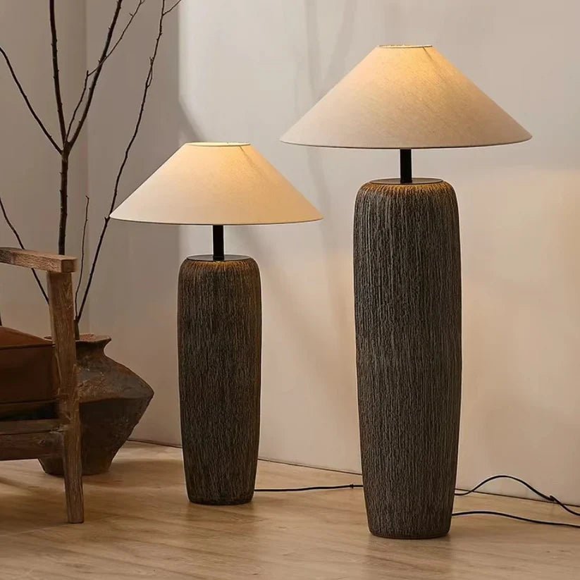 Azarah Wooden Floor Lamp