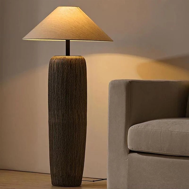 Azarah Wooden Floor Lamp