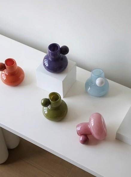 Bonbon Mini Decorative Jar, Whimsical Dopamine Decor Object