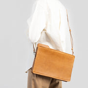 Cross Body Leather bag - The File