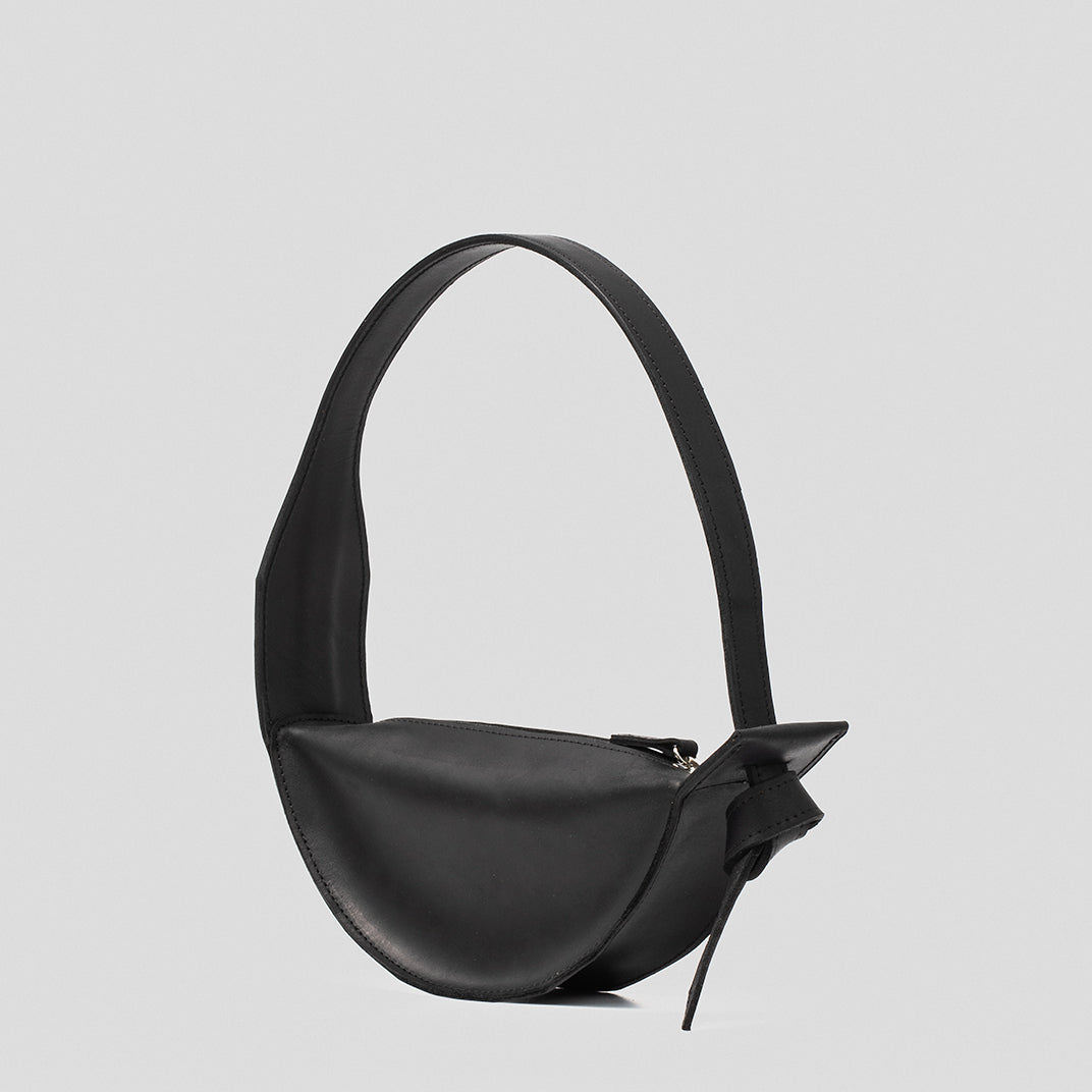 Shoulder Bag - Crescent (Black)