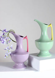 Handmade Ceramic Decorative Pastel Flower Vase