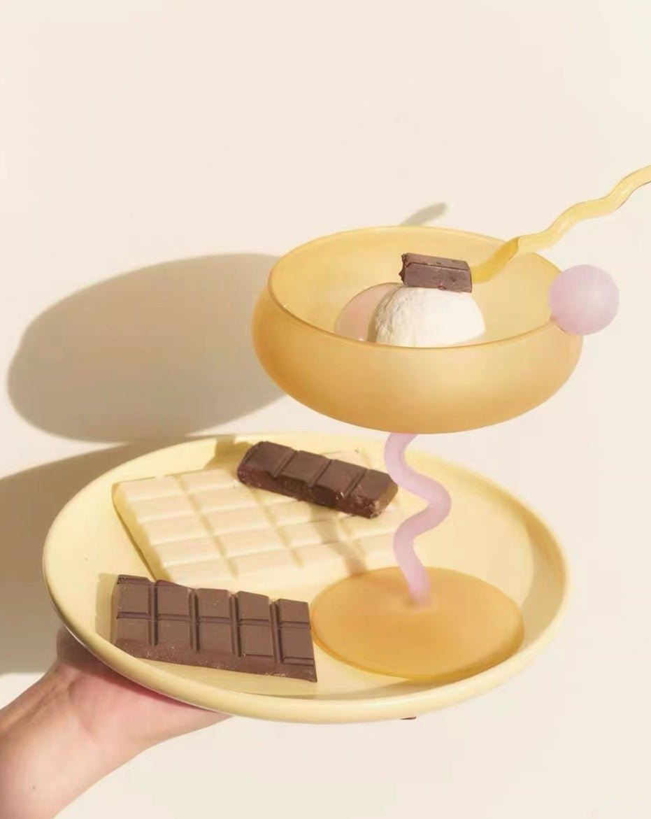 Jelly Bean Frosted Cocktail Glasses