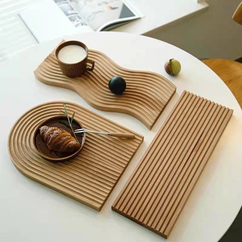 Abstract Wooden Display Blocks