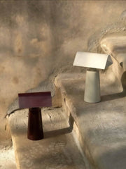 Retro Nordic Portable Cordless Rechargeable Table Lamp, Caret MF1