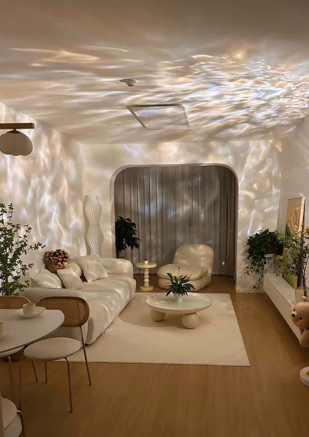 Ripple Projector Table Lamp