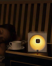 Time Machine Sleep Inducing Bedside Lamp with Speaker